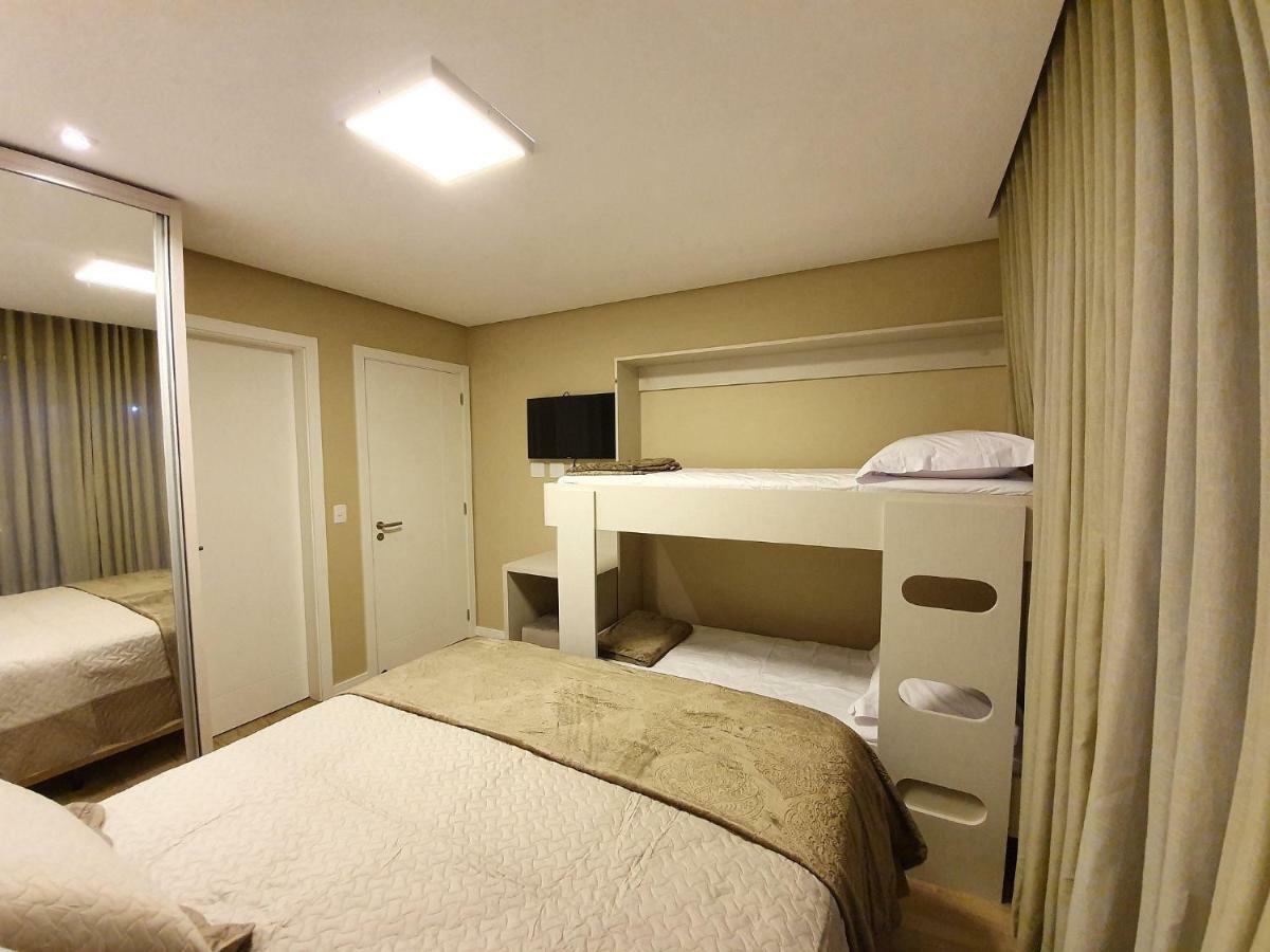 Apto Luxo 800M R. Coberta | 2 Suites | Mobiliado Gramado Kültér fotó