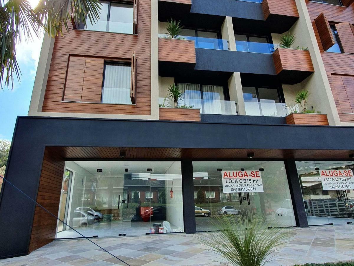 Apto Luxo 800M R. Coberta | 2 Suites | Mobiliado Gramado Kültér fotó